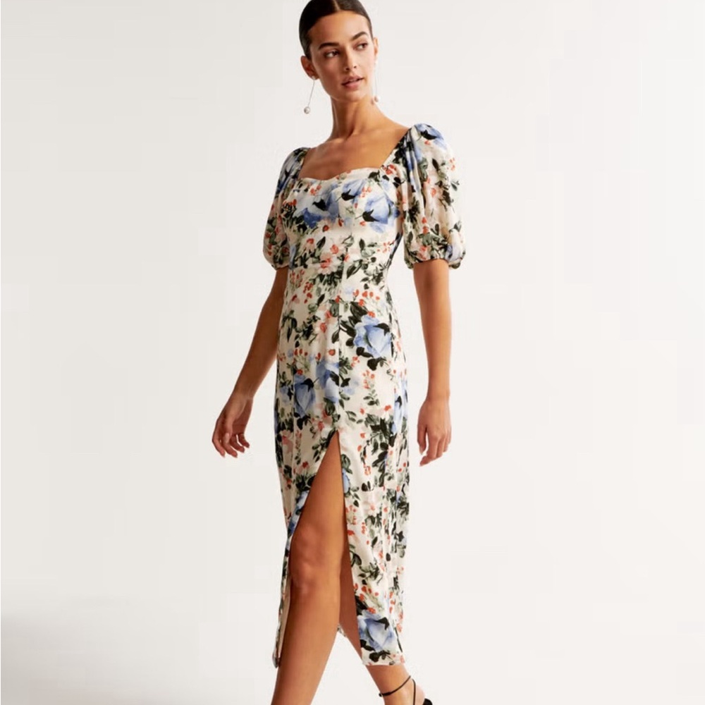 A&F Camille Puff Sleeve Dress *NWT*